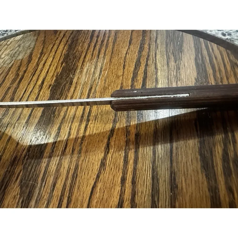 Vintage EKCO Flint Vanadium Stainless Steel Slotted Serving Spoon